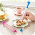 thumbnail image 5 of 4-Piece Baking Decorating Kit with Silicone Nozzles, Stainless Steel Icing Pens for Cake & Dessert Design, 5 of 9