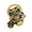 Gold, variant on Gothic Skull Brooch for Men Fashion Metal Jewelry Enhances Formal and Casual Attire