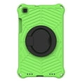 thumbnail image 3 of Dteck Case for Samsung Tab A 8.0 SM-T290/T295 2019, Kids Friendly EVA Rugged Shell Foldable Kickstand 360 Degree Rotayable Versatile Hand-full Ring Shockproof Anti-drop Lightweight Case , Green, 3 of 10