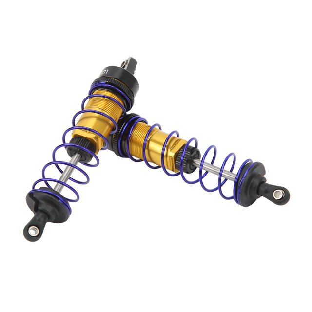 2pcs RC , High Strength Aluminum Alloy Adjustable RC Car Oil Damper for 110 Remote Control Vehicle