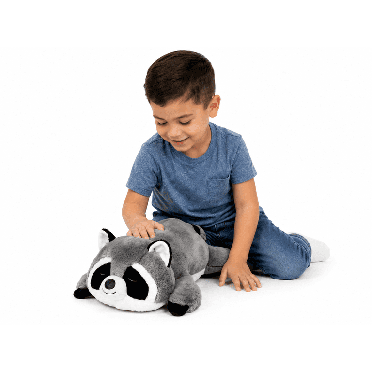Weighted Raccoon Plush Toy 14 Inch photo 6