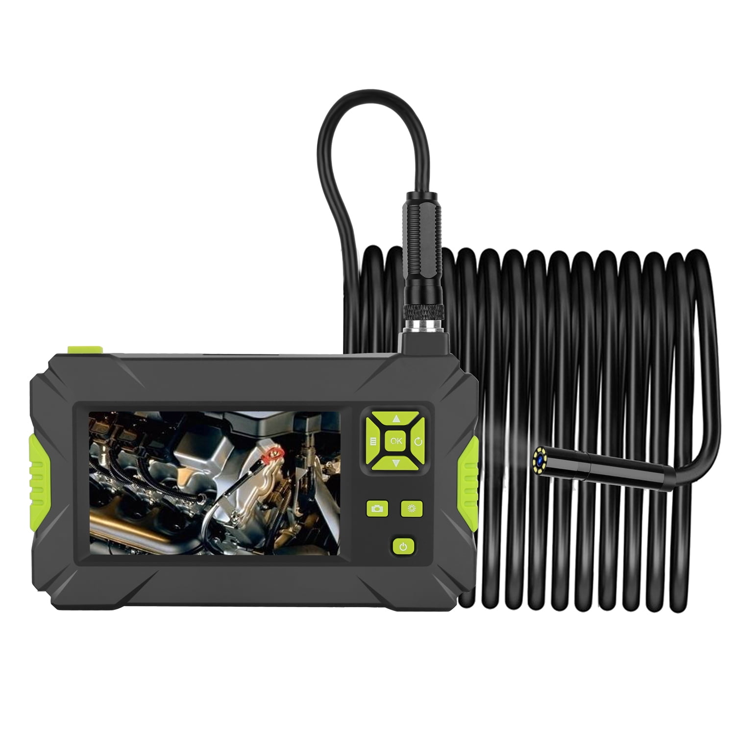 digital detection camera waterproof 1080P HD with 6 LED lights hand-held industrial endoscope camera 4.3-inch LCD screen ZLing Endoscope digital detection camera waterproof 1080P HD with 6 LED lights hand-held industrial endoscope camera 4.3-inch LCD screen ZLing Endoscope