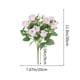 thumbnail image 2 of Ramo De Rosas De Policarbonato 1 unidad de ramo de rosas artificiales de plástico morado,flores falsas para decoración de bodas y hogares. Rkxzt, 2 of 8