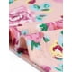 thumbnail image 5 of Blusa de Talla Grande para Mujeres Agnes Orinda, Cuello Redondo, Floral, Color de Contraste, Mangas Raglán 3/4, Tops Campesinos Casual 1X Rosa Claro, 5 of 8