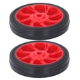 thumbnail image 1 of 6in Air Compressor Wheels, Plastic and Rubber Air Compressor Wheels  for Industrial Use, 1 of 7
