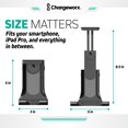 thumbnail image 2 of Soporte universal para tablet CHARGEWORX con rotación de 360° y diseño plegable, 2 of 8