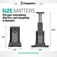 thumbnail image 2 of Soporte universal para tablet CHARGEWORX con rotación de 360° y diseño plegable, 2 of 8