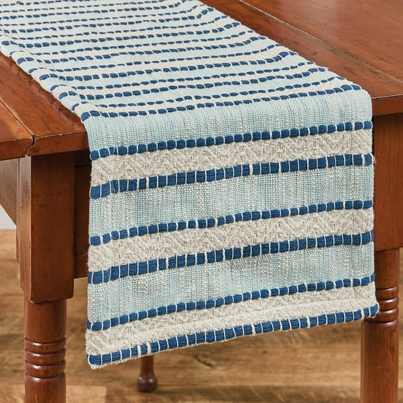 Park Designs Dockside Stripe Table Runner 13" x 36"