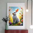 thumbnail image 2 of Diamond Art Kit for Adults, Classic Bunny White Print No.227 Diamond Painting for Adults Beginners, 5D DIY Diamond Art Painting Kits, Colorful Diamond Painting Craft for Home Decor 12x16, 2 of 7