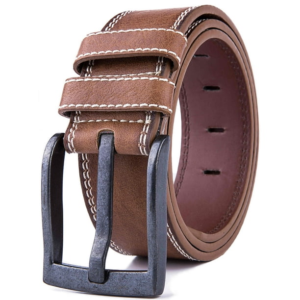 Access Denied Genuine Leather Dress Belts For Men Mens Belt For
