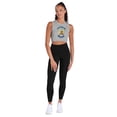 thumbnail image 5 of SpongeBob 100 Days of School Jump Women's Sleeveless Crop Top Tank, Athletic Heather, 2X-Large, 5 of 6