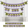90's Throwback - 1990s Party Bunting Banner - Party Decorations - Throwback To The 90s Party