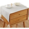 thumbnail image 2 of Bedside Table Cover Cloth Tablecloth, Non-Slip Dustproof TV Cabinet Refrigerator Washing Machine Cover Towel Universal Small Square Towel, 2 of 8