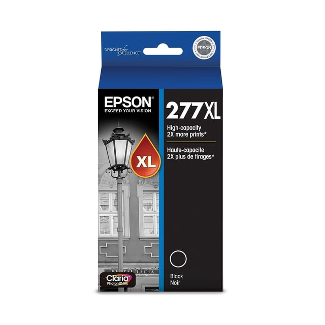 Cartucho de tinta Epson 277 Claria Photo HD High Capacity negro