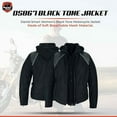 thumbnail image 2 of Daniel Smart Women’s Motorcycle Jacket - All Season Sporty Mesh Armored Motorcycle Jacket – Maximum Airflow and Protection, 2 of 7