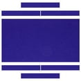 thumbnail image 2 of Mantel de billar, paño de fieltro para billar con 6 tiras de tela, para mesa de billar de interior de 8 pies, 2 of 6