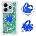 thumbnail image 2 of GANGXUN Funda Glitter Líquida para Xiaomi Redmi Note 14 4G con Anillo Brillante, TPU Antichoques y Esquinas Reforzadas, Soporte, 2 of 6