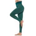thumbnail image 5 of YouLoveIt Women's High Waist Yoga Pants Butt Lift Textured Yoga Pants Tummy Control Athletic Running Tights Ruched Butt Lifting Leggings Athletic Running Tights, 5 of 7