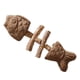 thumbnail image 1 of Juguete Para Gatos Con Forma De Espina De Pescado: Palito De Madera Para Limpiar Los Dientes Con Diseño De Espina De Pescado, Aromatizado Para Relajar Y Duradero (+ Mixto + Espina De Pescado Con Sab, 1 of 4