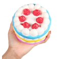 thumbnail image 1 of 4.7 inch Slow Rise Kawaii Colored Strawberry Cake Fragrance 1 Piece, 1 of 3