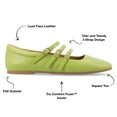 thumbnail image 6 of Journee Collection Womens Darlin Tru Comfort Foam Multi Strap Square Toe Flats, 6 of 7