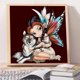 thumbnail image 5 of Cuadros Decorativos Pintura de diamantes de serie de hadas y flores bricolaje 5D Likrtyny taladro redondo completo pintura de diamantes de dibujos animados decoración del hogar pintura colg, 5 of 9