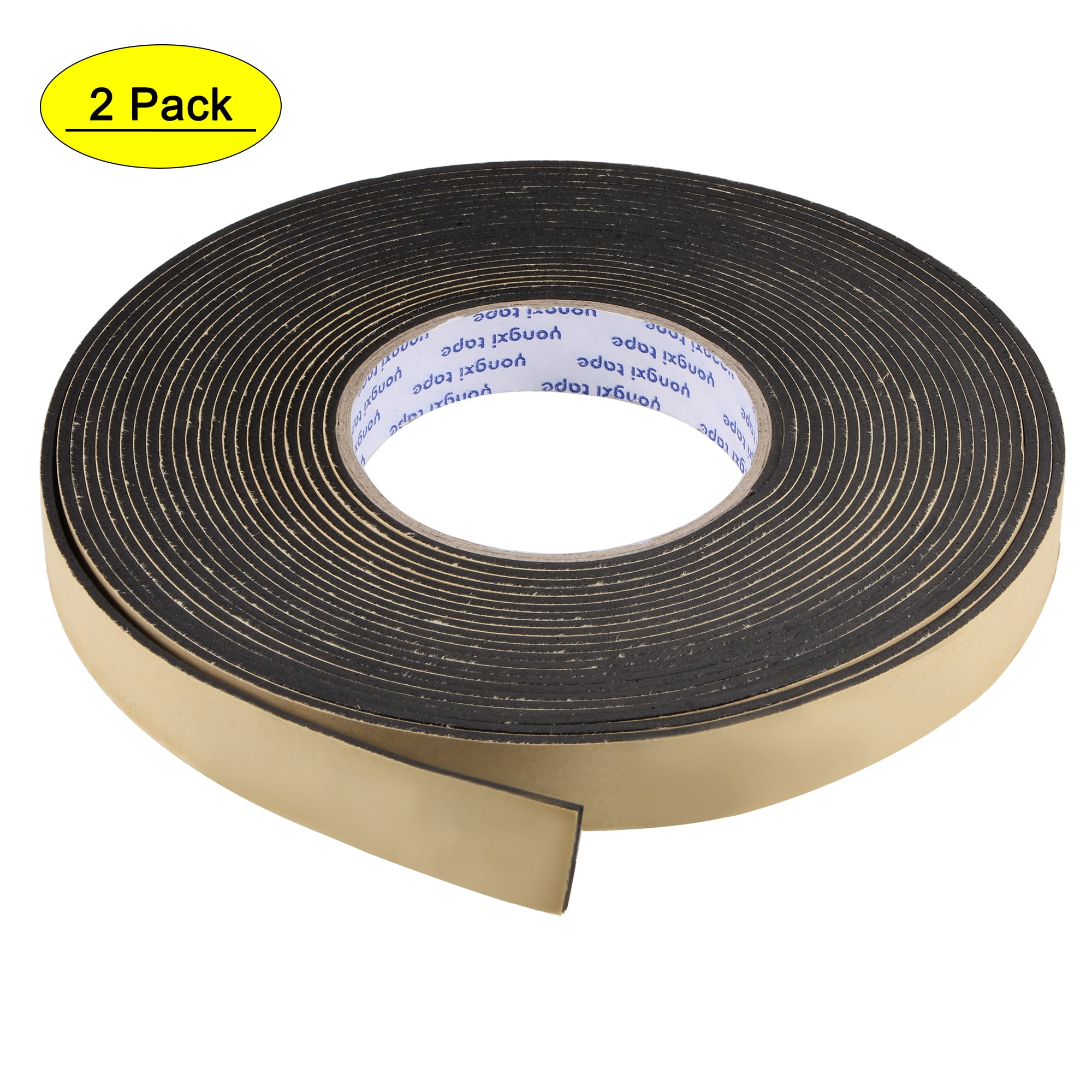 Vertical Two-Sided 300cm Door Window Seal Draught Excluder Tape Acrylic Adhesive 