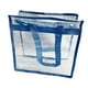 thumbnail image 4 of Bolsa de aseo bolsa de cosméticos bolsa de PVC bolsa de maquillaje transparente reutilizable bolsa de compras para eventos deportivos competición Azul, 4 of 9