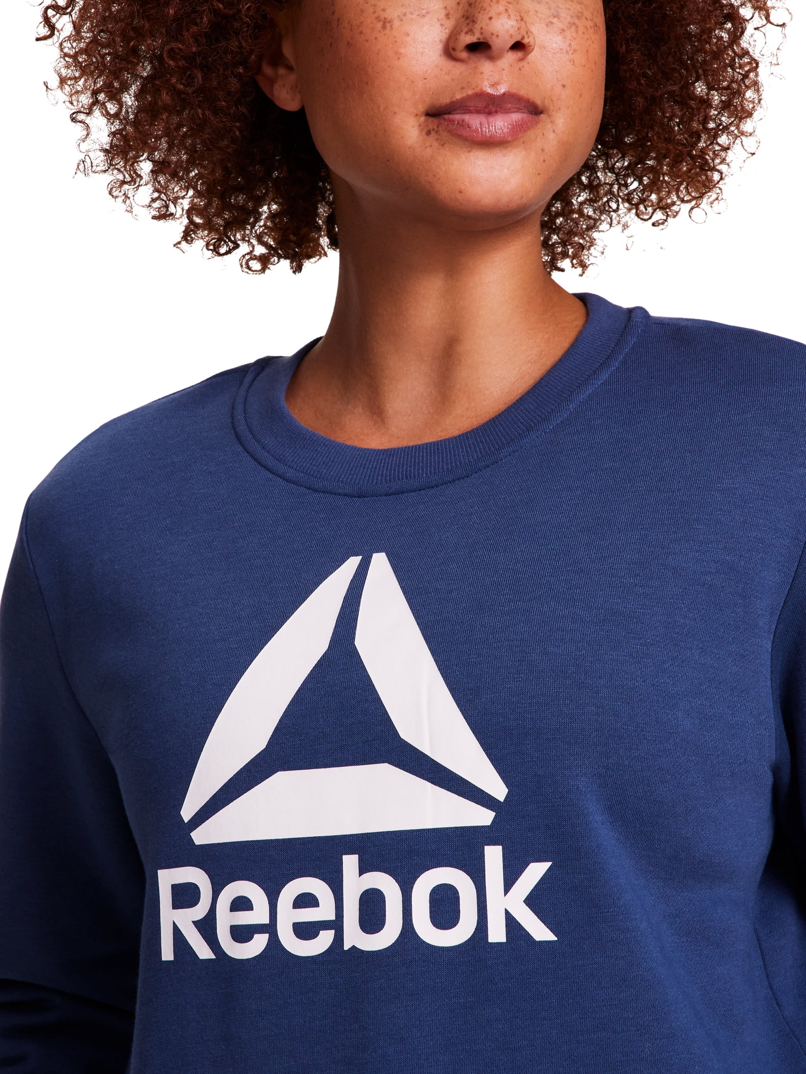 Reebok Women's and Women's Plus Sport Core Crewneck and Straight Leg Pant 2-Piece Set, Sizes XS-4X