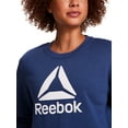 thumbnail image 5 of Reebok Women's and Women's Plus Sport Core Crewneck and Straight Leg Pant 2-Piece Set, Sizes XS-4X, 5 of 8