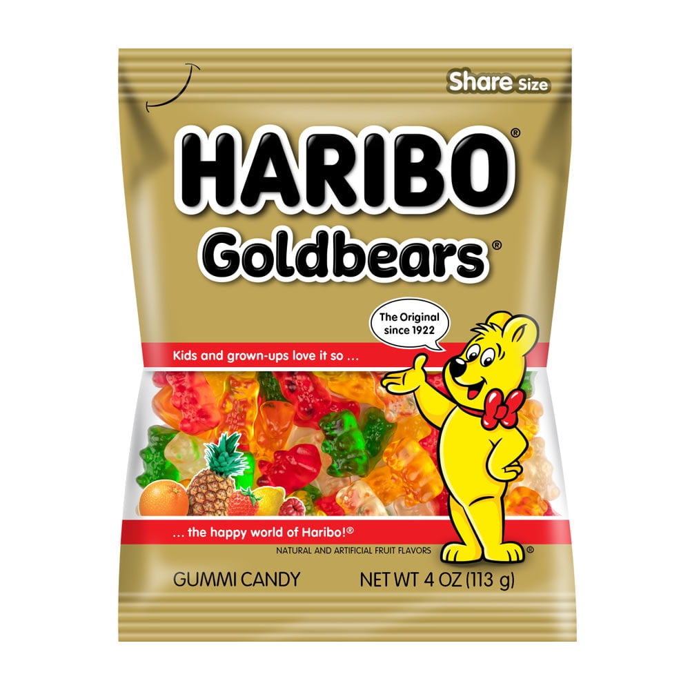 Haribo Balla Bites Fruit flavour gummies sweet Share Bag 160g