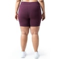 thumbnail image 4 of Athletic Works Women's Plus Size Core Active Dri-Works Bike Shorts, Size 0X-5X, 4 of 6