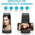 thumbnail image 7 of SHARE SUNSHINE Wireless Charger for Samsung Galaxy Phone Watch Buds, 3 in 1 Fast Qi Charger Stand for Galaxy Watch 3, Active2, Gear S3/S2/Fit, Samsung S21/S21 ultra/S20/S10/S7/Z Flip/Z, 7 of 7