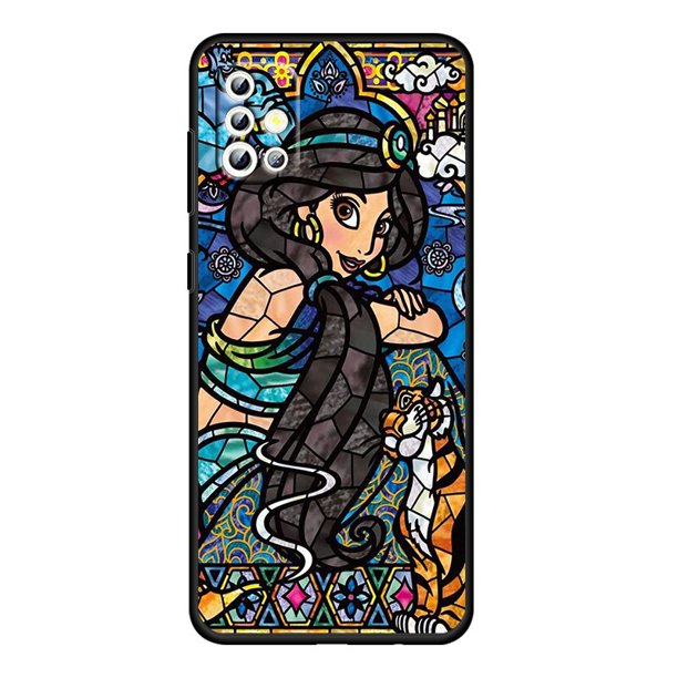 Anime Princess Mickey Mouse For Samsung Galaxy A54 A34 A73 A52S A72 A52 A32 A22 A12 A21S 4G 5G Silicone Soft Black Phone Case xuanjing unisex