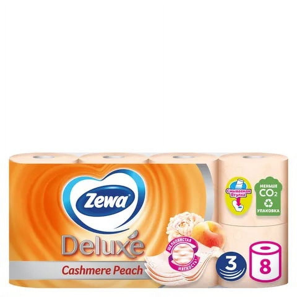 ZEWA Peach Toilet Paper Scented 3-ply/ 8 rolls