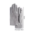 thumbnail image 2 of Guantes cálidos de invierno con dedos flexibles para fugas, dedos para mensajes de texto con pantalla táctil, guantes de gamuza a prueba de viento 1068, 2 of 5