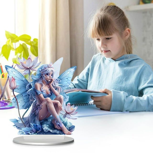Wzzjkit 2D StudyLiving Room Waterproof WearResistant Desktop Ornament