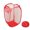 Red, variant on Mightlink Popup Laundry Basket - Foldable Popup Mesh Hamper Dirty Clothes Basket with Carry Handles
