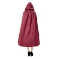 thumbnail image 4 of FYEGRE Womens Little Red Riding Hood Character Outfit Cape for Halloween Party Dress by Classic Stories Red XL, 4 of 9