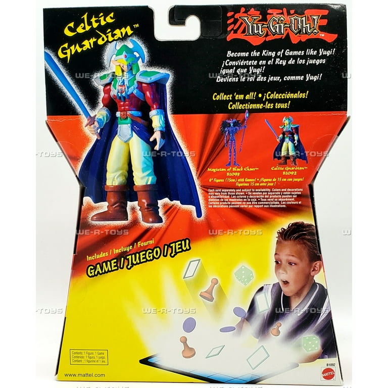 Yu-Gi-Oh! Celtic Guardian Action Figure with Game 2002 Mattel