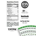 thumbnail image 4 of Think Jerky Jalapeno Beef Sticks, Gluten and Sugar Free, No Nitrates, Keto Paleo Friendly High Protein Low Carb Meat Snack - 1.0 oz Sticks, 20 Pack, 4 of 5