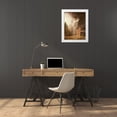 thumbnail image 3 of Faed, John 12x14 White Modern Wood Framed Museum Art Print Titled - Expulsion of Adam and Eve, 3 of 4