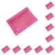 thumbnail image 3 of Inteprter Bolsa de almacenamiento de documentos duradera para oficina y escuela suministros escolares bolsa de almacenamiento de documentos rosa Rosa 10Conjunto, 3 of 6