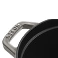 thumbnail image 4 of Staub Cast Iron 7-qt Oval Cocotte - Graphite Grey, 4 of 4
