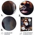 thumbnail image 3 of Designart "Tupac King of Rap (Celebrity) II" Celebrity Metal Art Print, 3 of 5