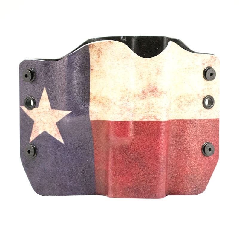 Buy Outlaw Holsters Texas Flag OWB Kydex Gun Holster for Ruger LCP