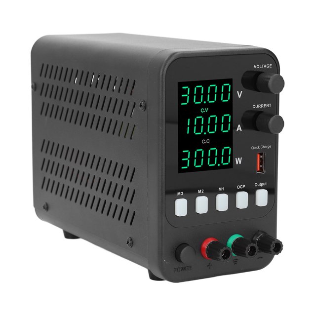 Fuente De Alimentación Ajustable, Fuente De Alimentación CC Variable 0-30V 0-10A 300W Memoria De Almacenamiento Para La Escuela