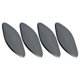 thumbnail image 1 of YSNOOWE 4Ud Tapete Para Tablero De Carro Negro Antideslizante Resistente A Altas Temperaturas, 1 of 8