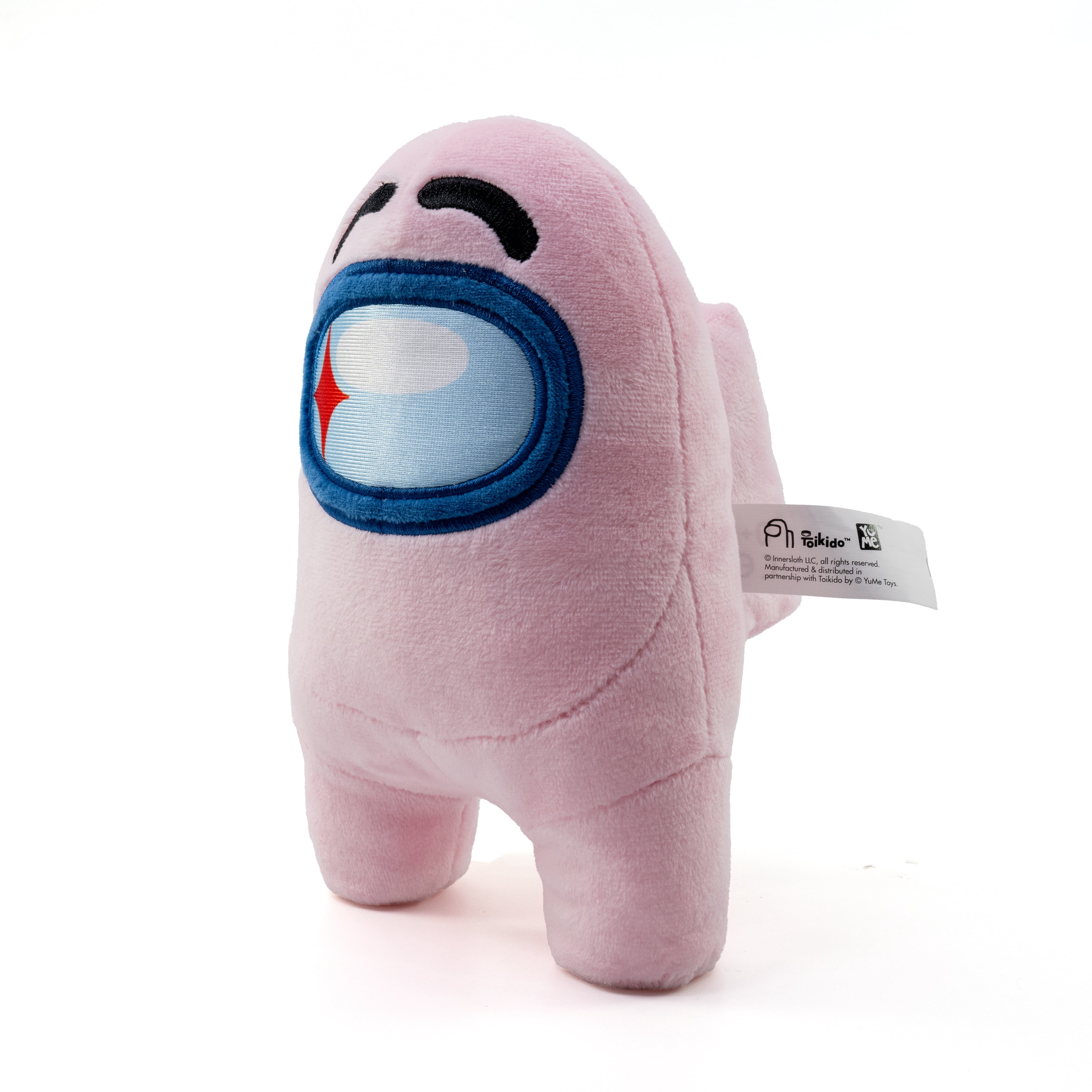 Among Us Feature Shapeshifter Plush 7in Rose with Metallic