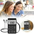 thumbnail image 2 of Mini Portable Digital AM FM Compact Travel Home Use Clear Sound Reception Personal Audio Device, 2 of 7